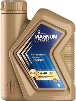 Моторное масло Роснефть Magnum Ultratec 5W40 (1л)