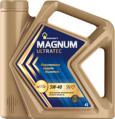 Моторное масло Роснефть Magnum Ultratec 5W40 (4л)