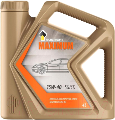 Моторное масло Роснефть Maximum 15W40 (4л)