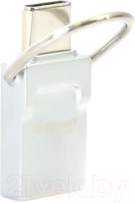 Usb flash накопитель Platinet Pendrive USB 2.0 16GB + Type-C Adapter / PMFC16