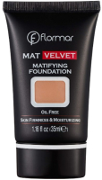 

Тональный крем Flormar, Mаt Velvet Matifying Foundation Матирующий тон 206