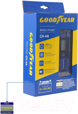 Зарядное устройство для аккумулятора Goodyear CH-4A / GY003001 (3-120 А/ч)
