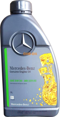 

Моторное масло Mercedes-Benz, 229.52 5W30 / A000989800211BMER