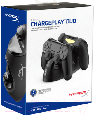 Зарядная станция для геймпада HyperX ChargePlay Duo (HX-CPDU-C)