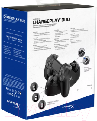 Зарядная станция для геймпада HyperX ChargePlay Duo (HX-CPDU-C)