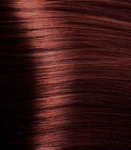 Крем-краска для волос Kapous Hyaluronic Acid с гиалуроновой кислотой 6.66 (темный блондин красный интенсивный)