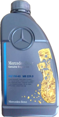 Моторное масло Mercedes-Benz 229.3 5W40 / A000989770211BHFR (1л)