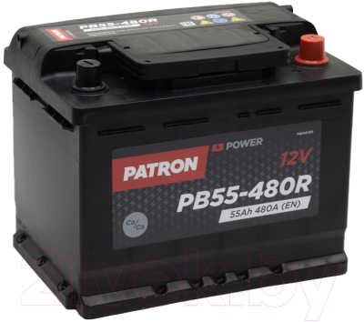 Автомобильный аккумулятор Patron Power PB55-480R (55 А/ч)