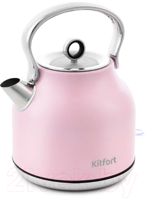 Электрочайник Kitfort KT-671-4 (розовый)