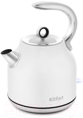 Электрочайник Kitfort KT-675-1 (белый)
