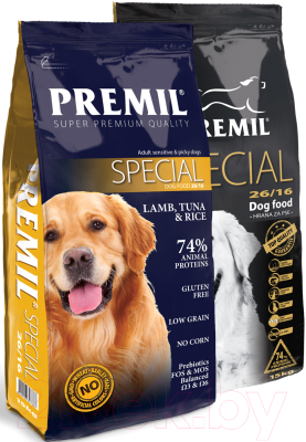 Сухой корм для собак Premil Special (15кг)