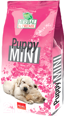 Сухой корм для собак Premil Herbal Puppy Mini (12кг)