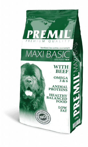 Сухой корм для собак Premil Maxi Basic