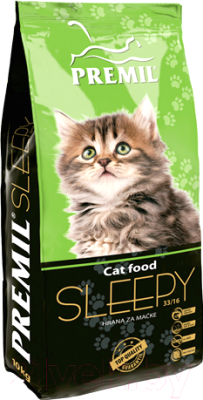 

Корм для кошек Premil, Sleepy Super Premium