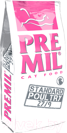 Сухой корм для кошек Premil Standard Poultry