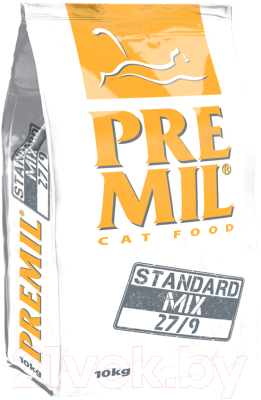 Сухой корм для кошек Premil Standard Mix (10кг)