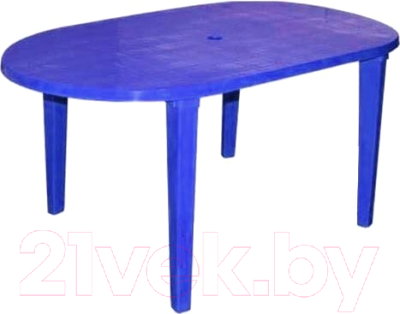 Стол садовый Мамадома 140x80x71 (синий)