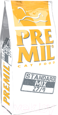 

Корм для кошек Premil, Standard Mix