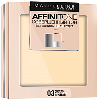 

Пудра компактная Maybelline New York, Affinitone Совершенный тон 03