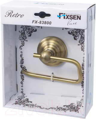 Держатель для туалетной бумаги Fixsen Retro FX-83810A