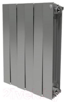 Радиатор биметаллический Royal Thermo PianoForte 500 Silver Satin (1 секция)
