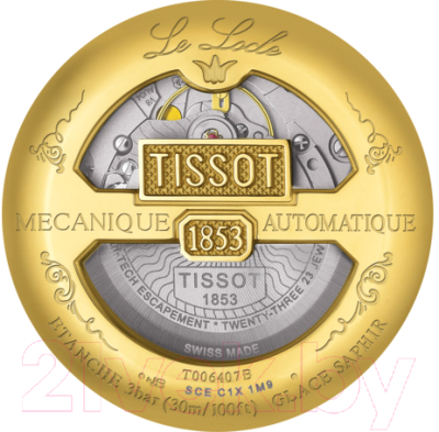 Часы наручные мужские Tissot T006.407.36.263.00
