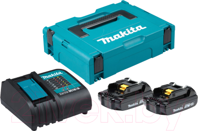 Набор аккумуляторов для электроинструмента Makita 197143-8 (с зарядным)