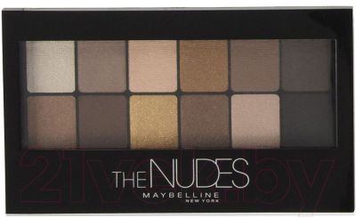 Палетка теней для век Maybelline New York The Nudes 01
