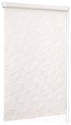 Рулонная штора Delfa Сантайм Жаккард Веда СРШ-01М 8318 (34x170, белый)