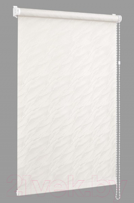 Рулонная штора Delfa Сантайм Жаккард Веда СРШ-01М 8318 (34x170, белый)