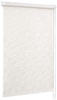 Рулонная штора Delfa Сантайм Жаккард Веда СРШ-01М 8318 (43x170, белый) - 