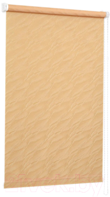 Рулонная штора Delfa Сантайм Жаккард Веда СРШ-01М 870 (115x170, абрикосовый)
