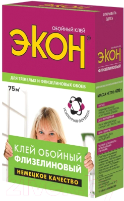 

Клей для обоев Экон, Флизелиновый