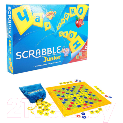Настольная игра Mattel Scrabble Джуниор / 262013