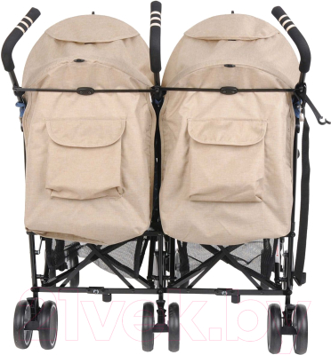 Детская прогулочная коляска Bambola Pallino / HP-306S (бежевый/индиго)