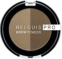 Палетка теней для бровей Relouis Pro Brow Powder тон 01 - 
