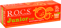 Зубная паста R.O.C.S. Junior фруктовая радуга (74г) - 
