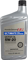 Моторное масло Honda Ultimate Full Synthetic SN 5W20 / 087989038 (946мл) - 