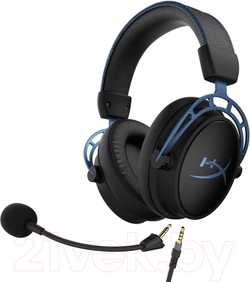 Наушники-гарнитура HyperX Cloud Alpha S / HX-HSCAS-BL/WW