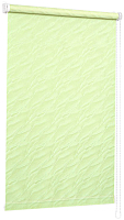 Рулонная штора Delfa Сантайм Жаккард Веда СРШ-01М 877 (34x170, салатовый) - 