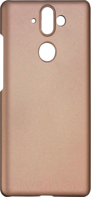 Чехол-накладка Volare Rosso Soft-touch для Nokia 8 Sirocco (золото)