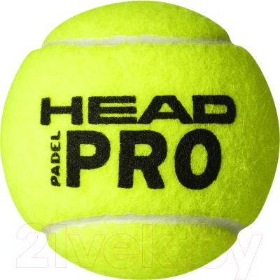 Набор мячей для падел-тенниса Head Paddle Pro / 575613 (3шт)