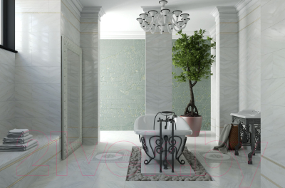 Плитка Golden Tile Carrara (400x400, белый)