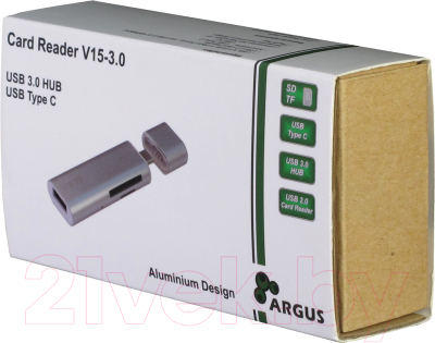 Картридер Inter-Tech Stick Argus V15-3.0