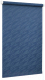 Рулонная штора Delfa Сантайм Жаккард Веда СРШ-01М 890 (48x170, синий) - 
