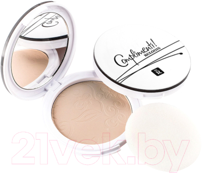 

Пудра компактная Relouis, Complimenti матирующая тон 03