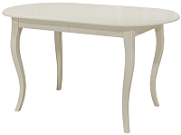 Обеденный стол Castor Сонет / 160056 (бук/белая эмаль) - 