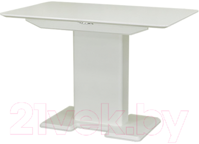 Обеденный стол Castor Бруно / 160062 (бук/белая эмаль)