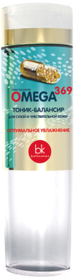 Тоник для лица BelKosmex Omega 369 балансир для сухой и чувствительной кожи (200мл)