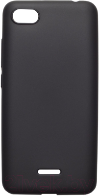 Чехол-накладка Volare Rosso Soft-touch силиконовый для Redmi 6A (черный)
